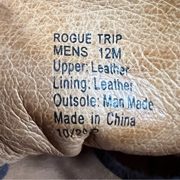 REACTION KENNETH COLE red suede wingtips brogues men’s size 12 - Picture 4 of 4